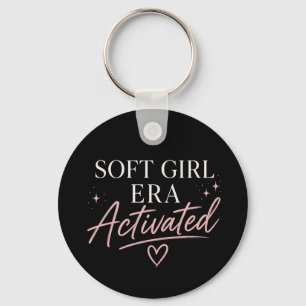Feminine Aesthetic Soft Girl Era  Key Ring