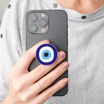 Feminine and Cute Blue Greek Eye