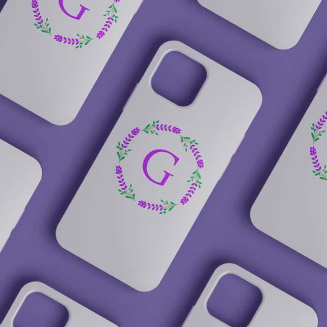 Feminine and Cute Minimalist Lavender Purple iPhone Case (Creator Uploaded)