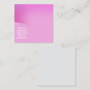 Feminine Business Card