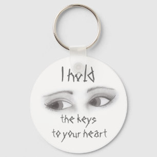 Feminine Eyes Key Ring
