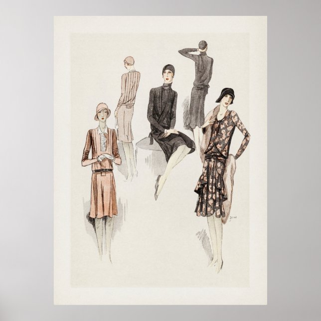 Feminine Fashion Poster (Front)