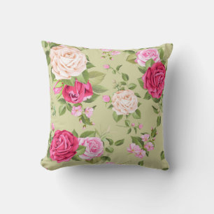 Feminine Floral Cushion