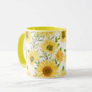 Feminine Floral Pattern Mug