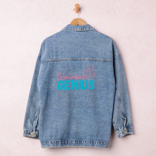 Feminine Genius Denim Jacket (Hangar)