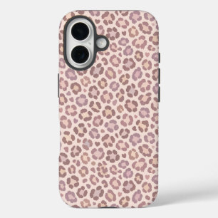 Feminine Leopard Pattern iPhone 16 Case