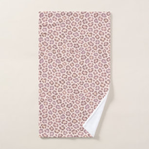 Feminine Leopard Pattern Hand Towel