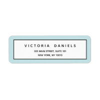 Feminine Logo | Blue | Minimal professional