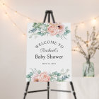 Feminine Watercolor Floral Baby Shower