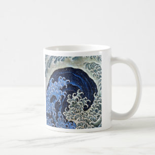 Feminine Wave, Hokusai Coffee Mug
