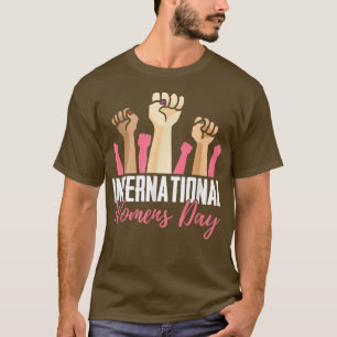 Feminism Break The Bias Women Empowerment Womens D T-Shirt