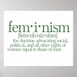 Feminism Defined Poster