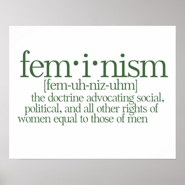Feminism Defined Poster (Front)