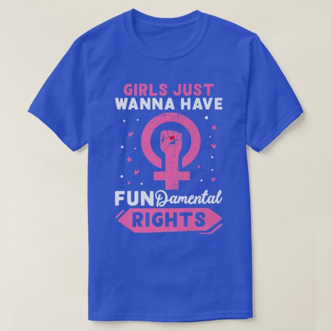 Feminism Design For Womens Right Activists1106  T-Shirt (Design Front)