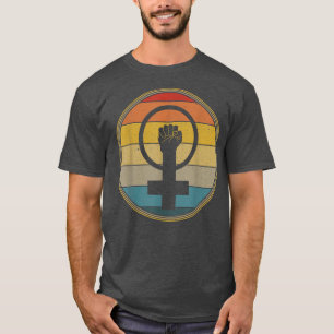 Feminism Female Equality Woman Up Feminist Vintage T-Shirt