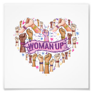 Feminism Feminist Strong Women empowerment Feminis Photo Print