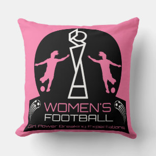 Feminism In Women's Sport Cushion