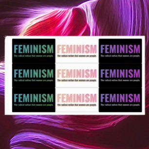 Feminism Sticker Set – Bold Voices
