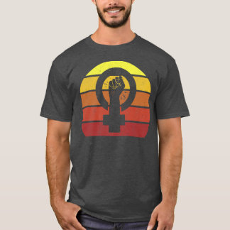 Feminism Symbol Female Equality Empowerment Femini T-Shirt