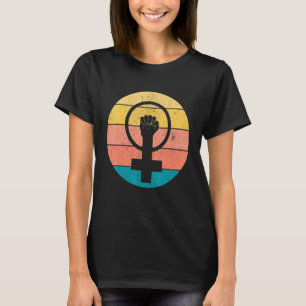 Feminism Symbol Female Equality Woman Up Feminist T-Shirt