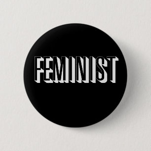 Feminist 6 Cm Round Badge