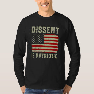 Feminist Activist Protest Feminism Dissent Is Patr T-Shirt