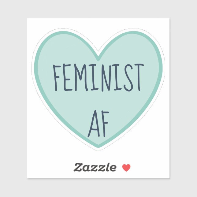 "Feminist AF" (Sheet)