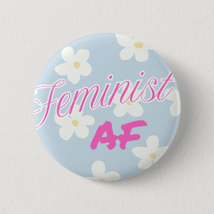 Feminist AF - button