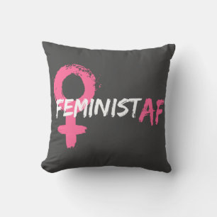 FEMINIST AF FEMALE SYMBOL CUSHION
