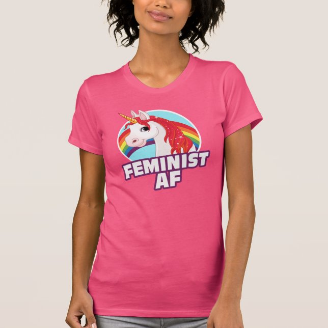 FEMINIST AF T-Shirt (Front)