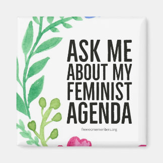 Feminist Agenda Magnet