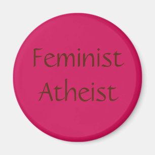 Feminist Atheist Magnet