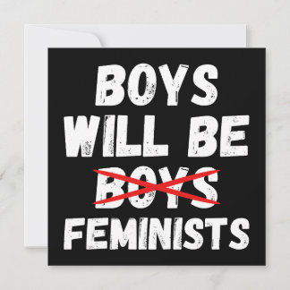 Feminist Boy - Boys Will Be Feminists II