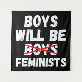Feminist Boy - Boys Will Be Feminists II Tapestry