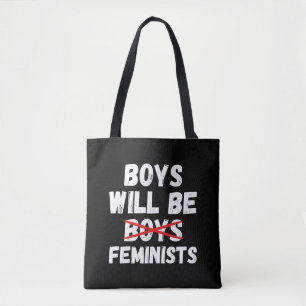 Feminist Boy - Boys Will Be Feminists II Tote Bag