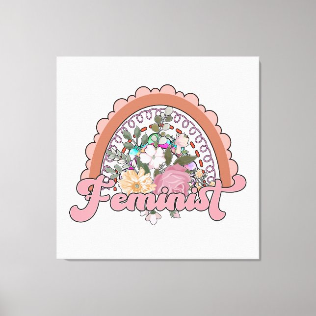 Feminist Canvas Print (Front)