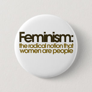 Feminist Definition 6 Cm Round Badge