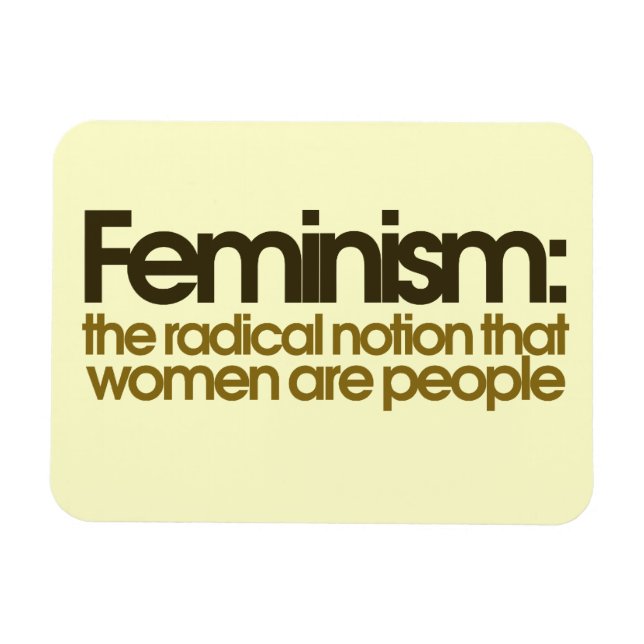Feminist Definition Magnet (Horizontal)