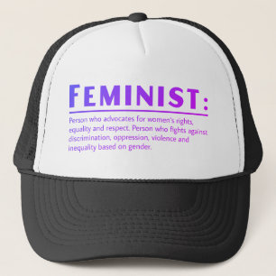 Feminist Definition Trucker Hat
