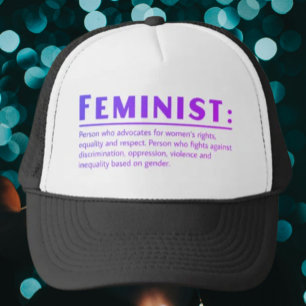 Feminist Definition Trucker Hat