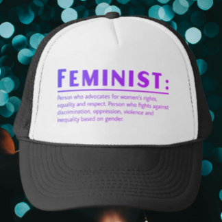 Feminist Definition Trucker Hat