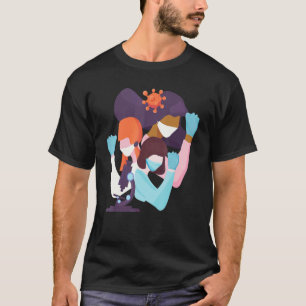Feminist Doctors, Nurses and Scientists we can do T-Shirt
