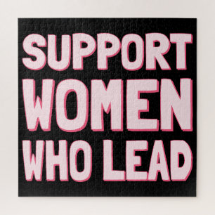 Feminist Elections - Support Women Who Lead III Jigsaw Puzzle