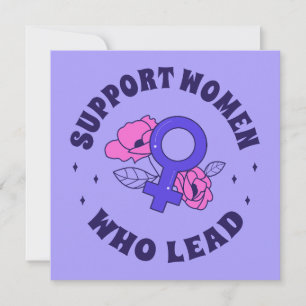 Feminist Elections - Support Women Who Lead V