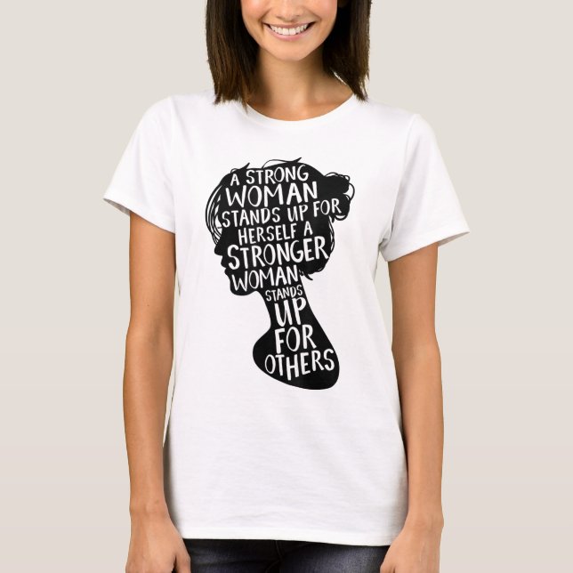 Feminist Empowerment Womens Rights Social Justice  T-Shirt (Front)