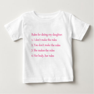 Feminist Father and his rules Baby T-Shirt
