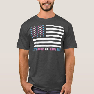 Feminist Feminism American Flag Trans Rights 1521 T-Shirt