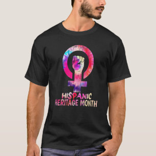 Feminist Fist Hispanic Heritage Month Latin Woman T-Shirt