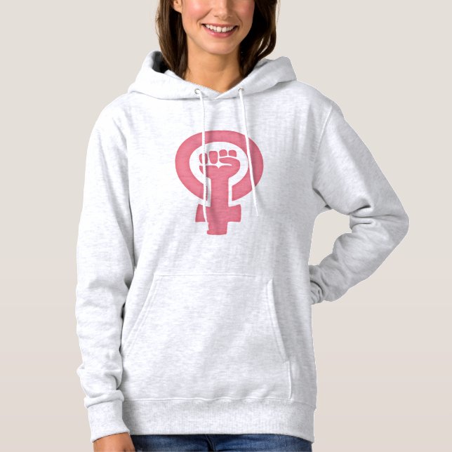Feminist Fist Hoodie (Front)