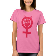 Feminist Fist Pink Pussy Power Women's March